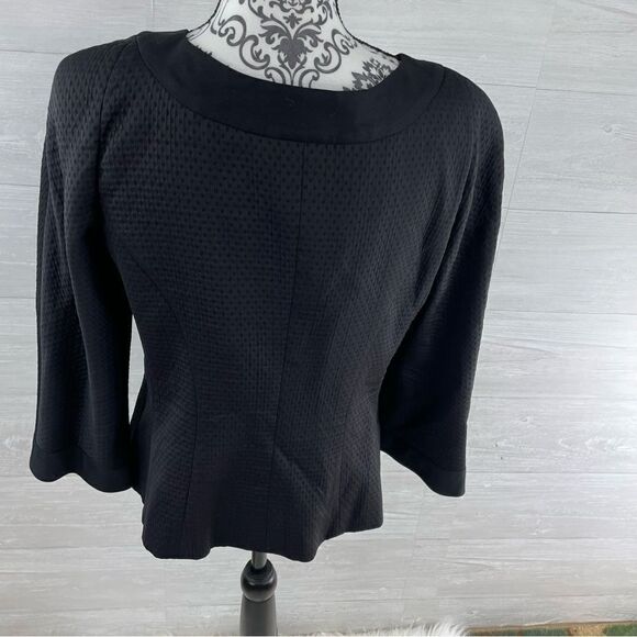 Armani Collezioni Printed Wool Silk Blend Blazer Jacket - Picture 8 of 11